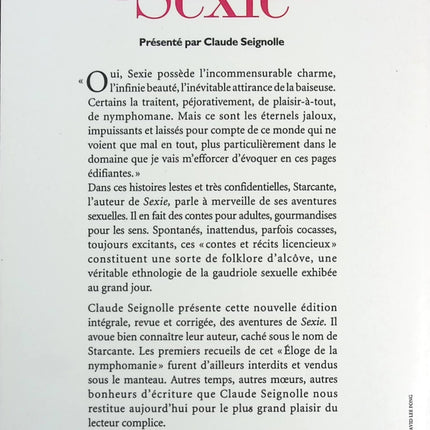 Sexie - Seignolle Claude - livre