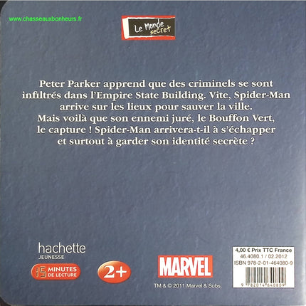 Spider-Man contre de Bouffon Vert - Marvel - livre
