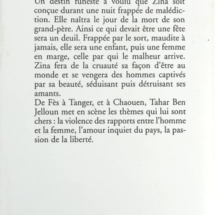 La Nuit de l'erreur - Tahar Ben Jelloun - livre