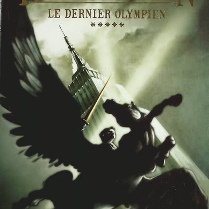 Percy-Jackson, Tome 5 - Le dernier Olympien  - Rick Riordan - Livre