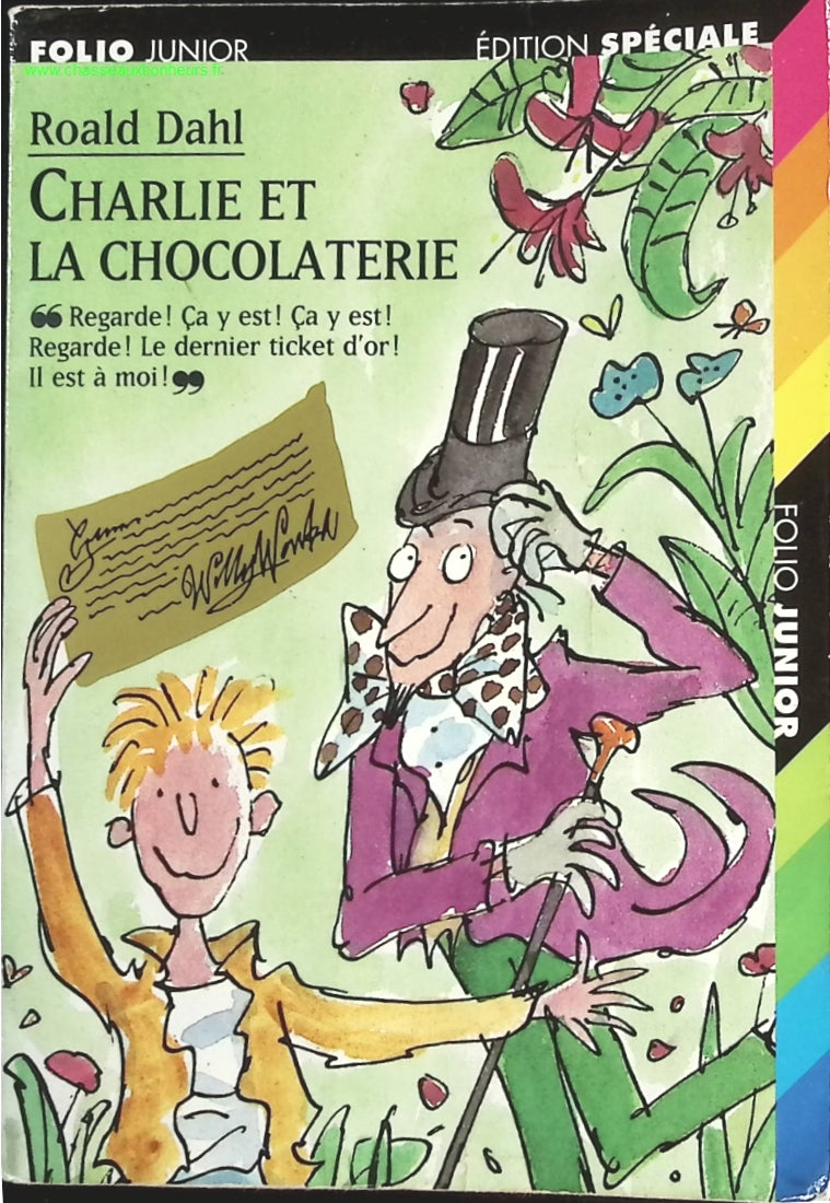 Charlie et la Chocolaterie - Roald Dahl - livre