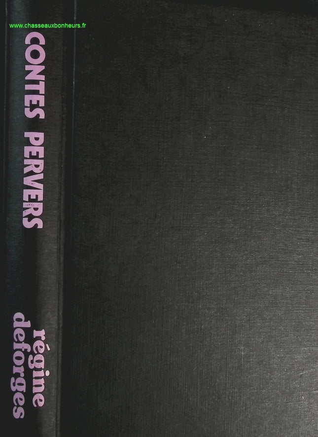 Contes pervers - Régine Deforges - livre