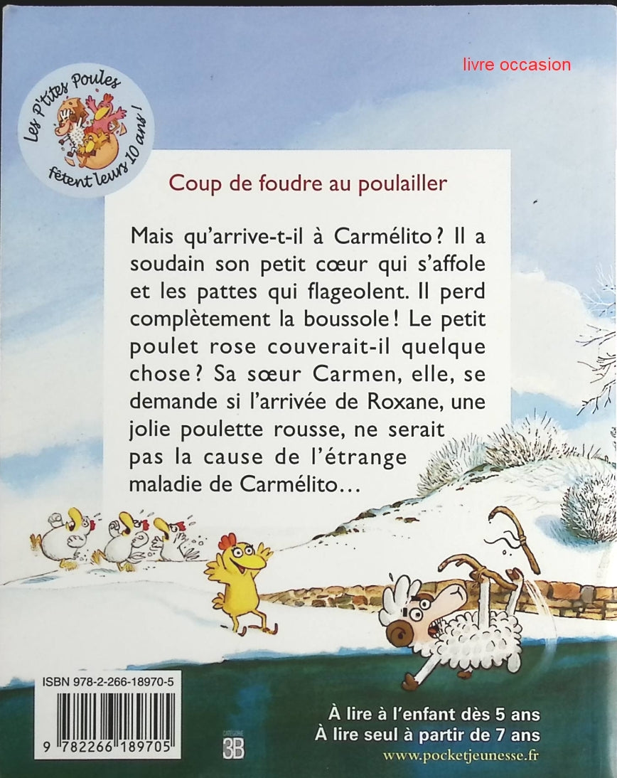Coup De Foudre Au Poulailler - Tome 9 - Les P'tites Poules  - Christian Jolibois, Christian Heinrich - Livre