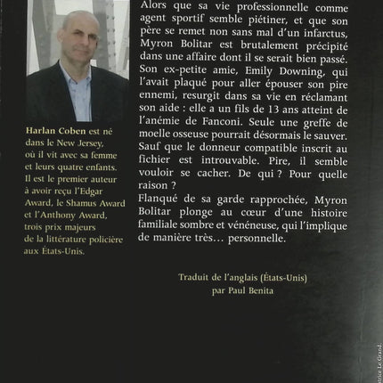 Peur noire - Harlan Coben - Livre