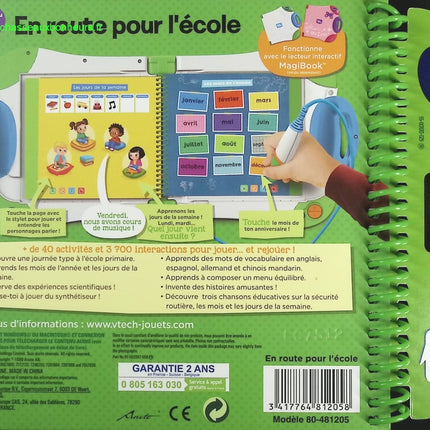 Magibook - En Route Pour L'ecole - Livre interactif