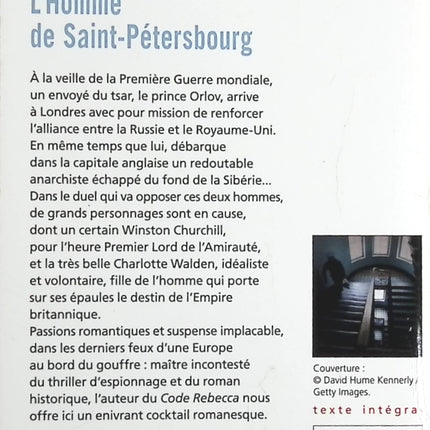 L'Homme de Saint-Pétersbourg - Ken Follett - Livre