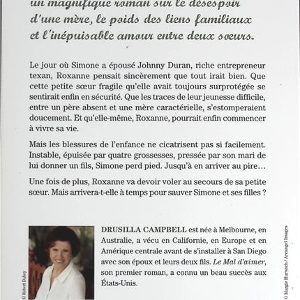 Le mal d'aimer - Drusilla Campbell - livre