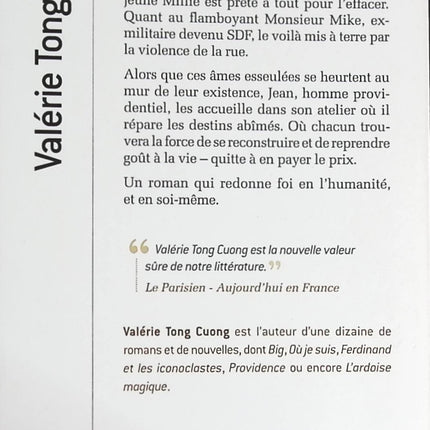 L'atelier des miracles - Valérie Tong Cuong - livre