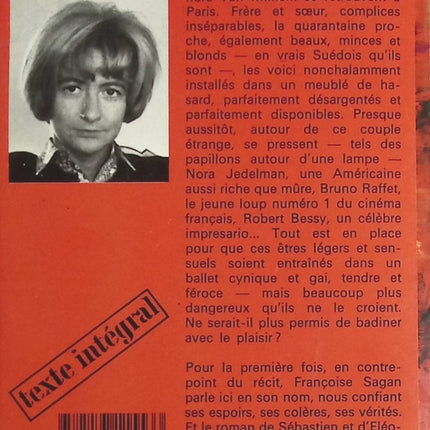 Des bleus à l'âme - Françoise Sagan - livre