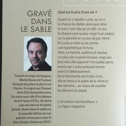 Gravé dans le sable - Michel Bussi - Livre