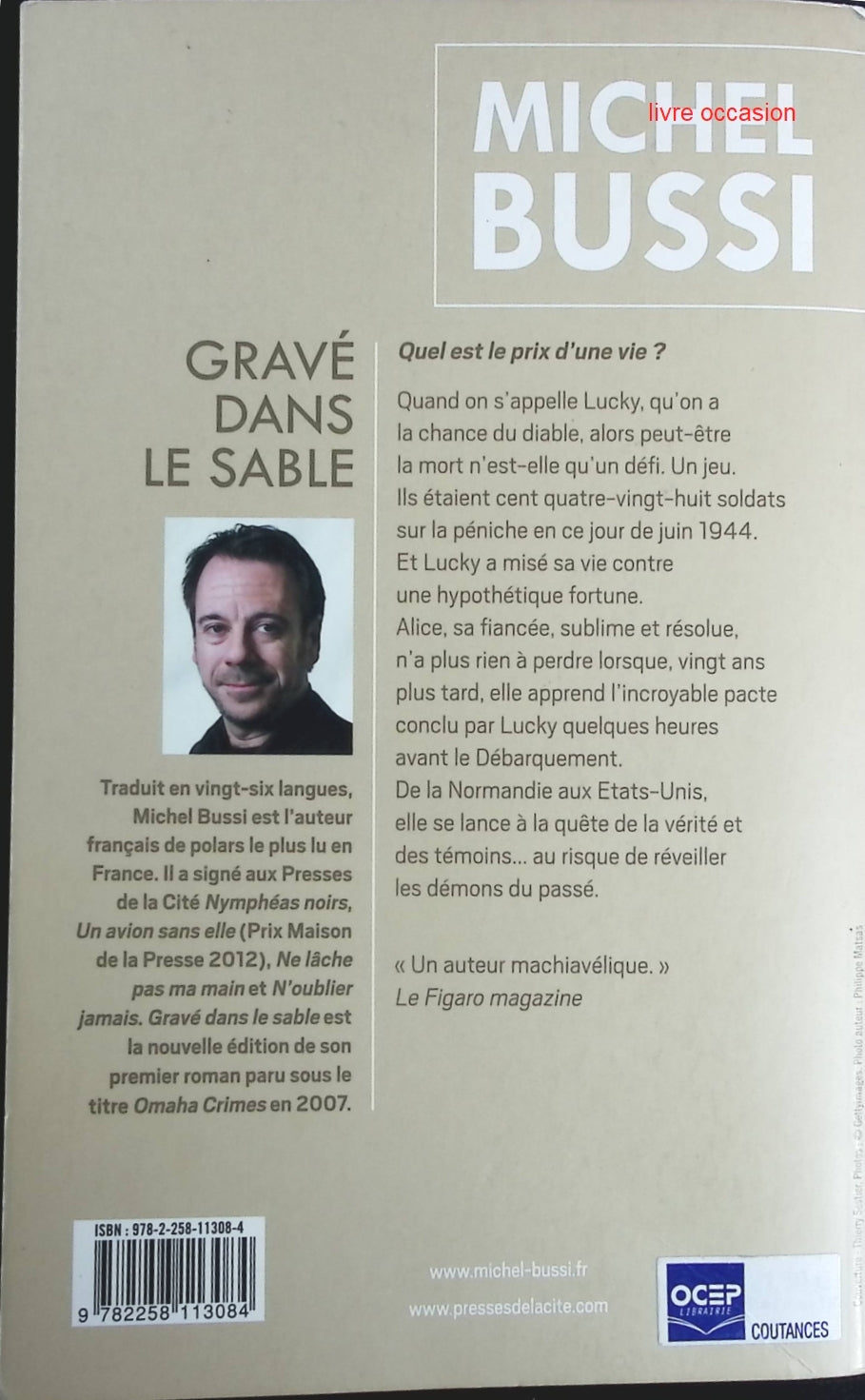 Gravé dans le sable - Michel Bussi - Livre