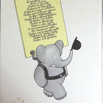 Le Voyage de Babar - Jean de Brunhoff - livre