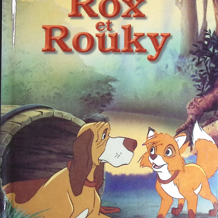 Rox et Rouky - Disney - livre