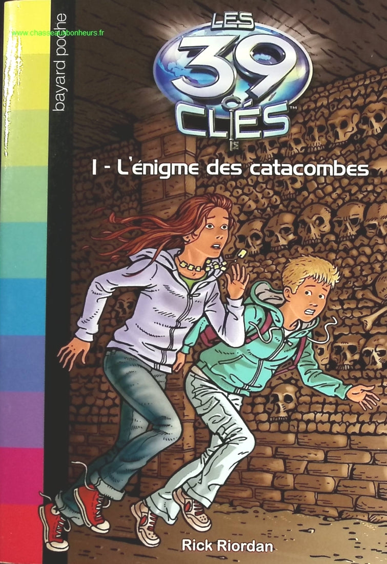 Les 39 Clés, Tome 1 - L'énigme des catacombes - Gordon Korman - livre