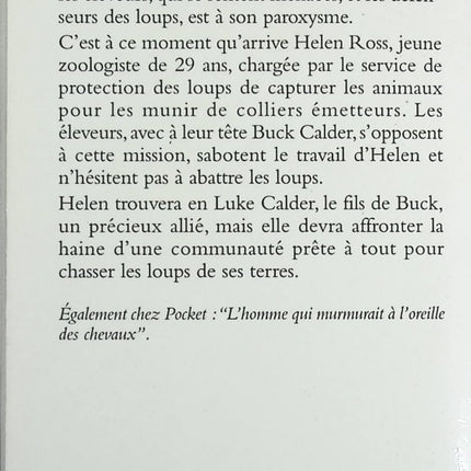 Le cercle des loups - Nicholas Evans - Livre
