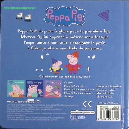Peppa fait du patin à glace - Peppa Pig - livre