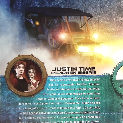Justin Time Tome 3 - Espion En Sibérie - Peter Schwindt - livre
