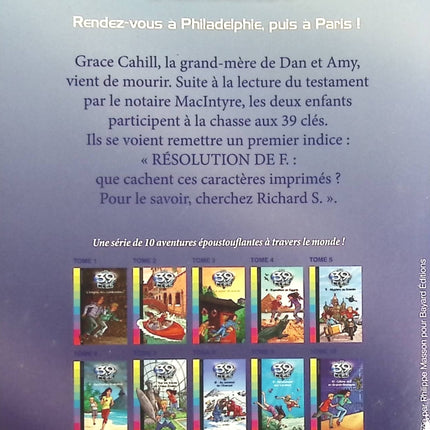 Les 39 Clés, Tome 1 - L'énigme des catacombes - Gordon Korman - livre