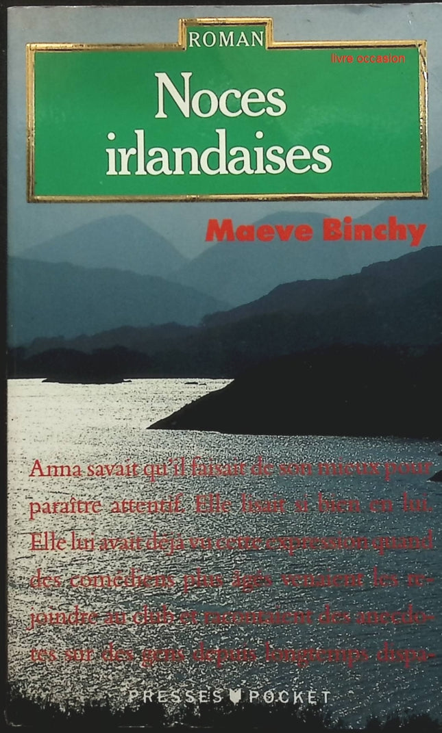 Noces irlandaises – Maeve Binchy | Roman familial et chaleureux au cœur de l’Irlande - livre