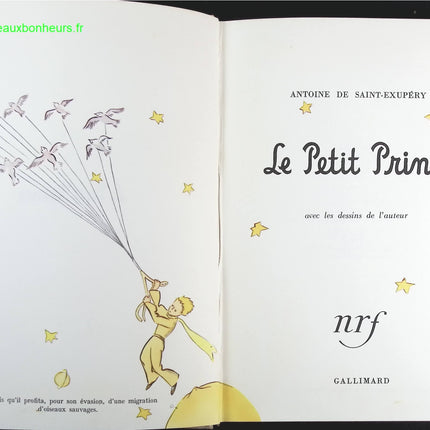 Le Petit Prince - Antoine de Saint-Exupéry - Livre
