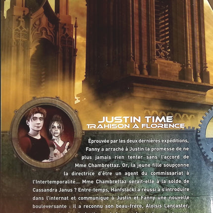 Justin Time Tome 4 - Trahison à Florence - Peter Schwindt - livre