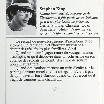 Danse macabre - Stephen King - livre