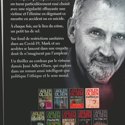 Thriller Sel Jussi Adler-Olsen polar nordique Département V enquête suspense crime Danemark livre occasion - livre