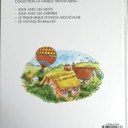 Le voyage en ballon - La Famille Trotte-Menu - livre