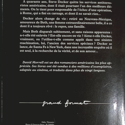 Démenti Formel - David Morrell - livre
