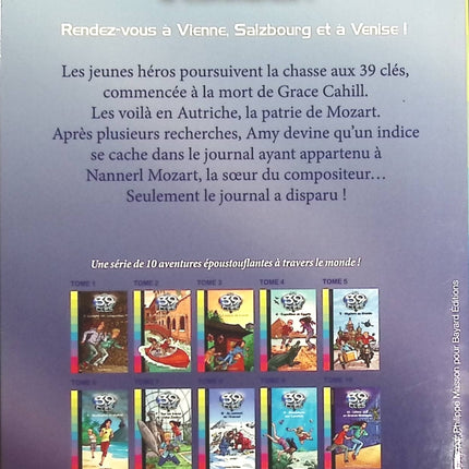 Les 39 clés Tome 2 - Fausse note à Venise - Gordon Korman - livre