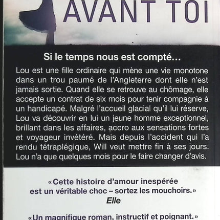 Avant toi - Jojo Moyes - livre