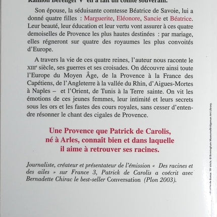 Les demoiselles de Provence - Patrick de Carolis - livre