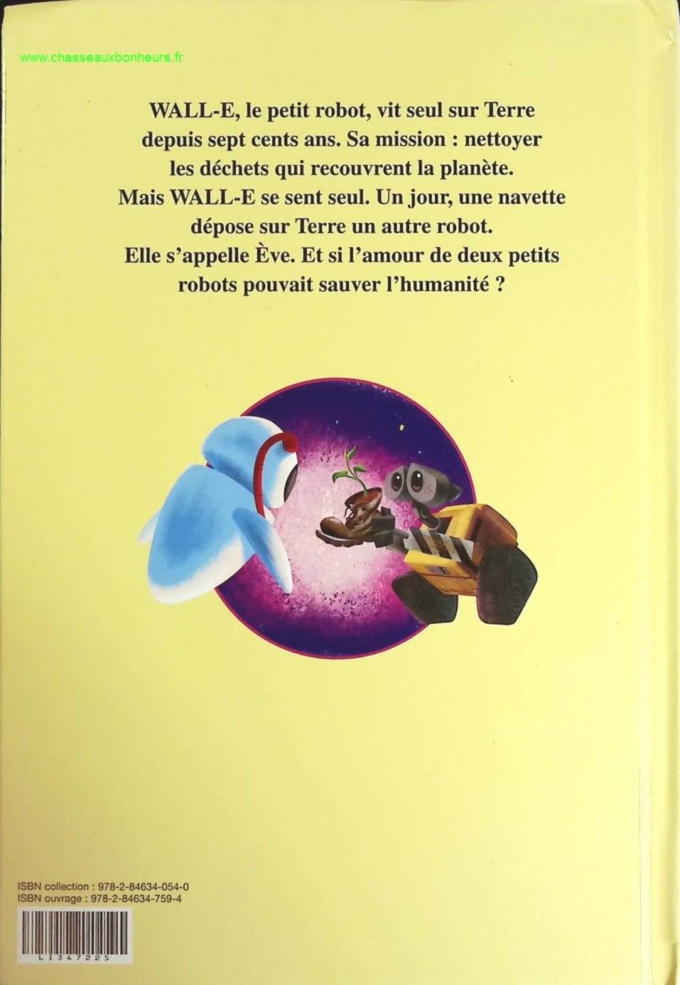 Wall E - Disney - livre