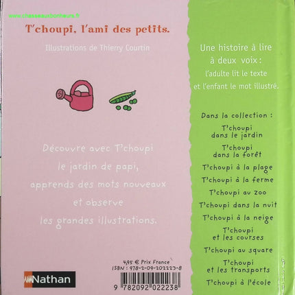 T'choupi dans le jardin - Thierry Courtin - Livre