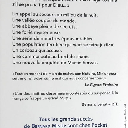 La Vallée - Bernard Minier - livre