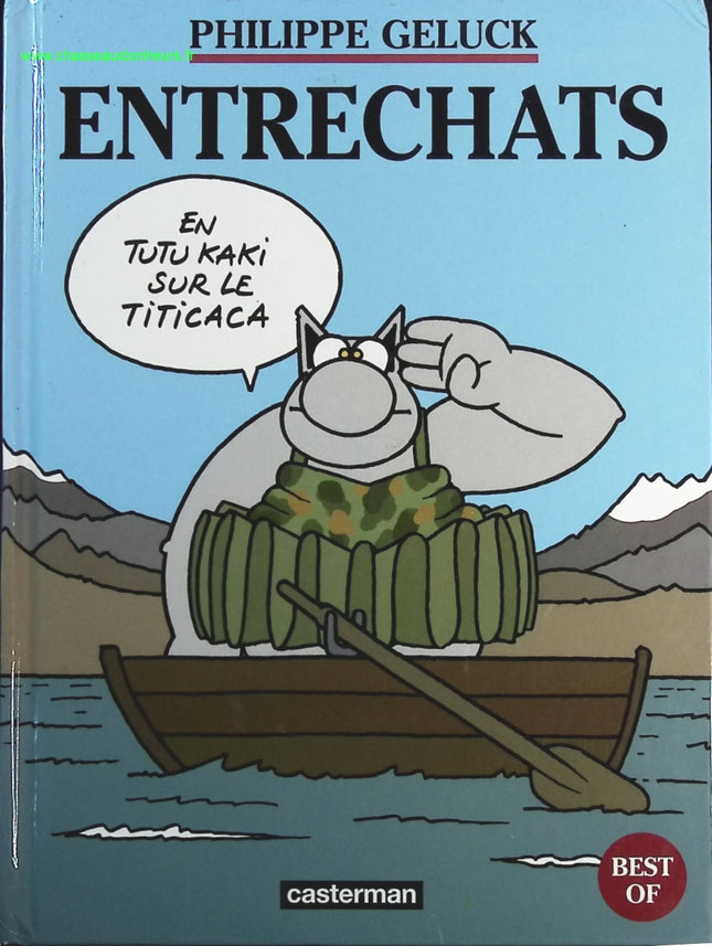 Best Of Le Chat Tome 5 Entrechats - Geluck Philippe - livre