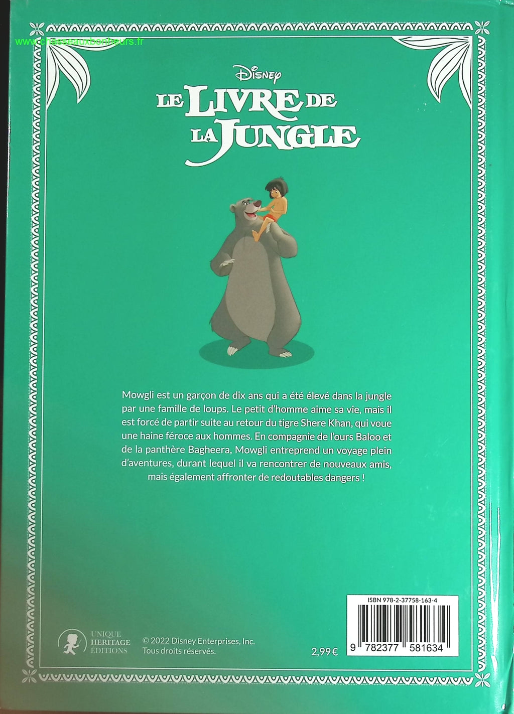 Livre De La Jungle - Disney - livre BD