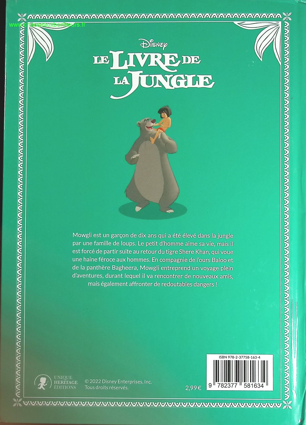 Livre De La Jungle - Disney - livre BD