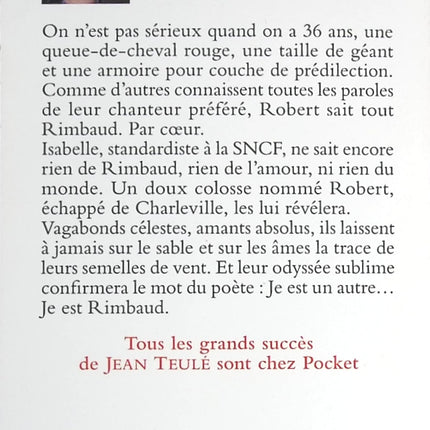 Rainbow pour Rimbaud - Jean Teulé - livre