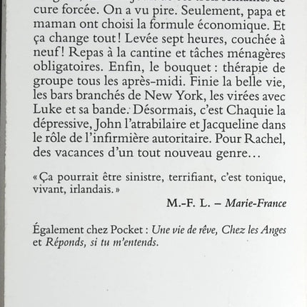 Les vacances de Rachel - Marian KEYES - livre