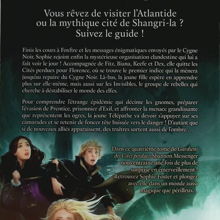 Gardiens des Cités perdues - Tome 4 Les invisibles - Shannon Messenger - livre