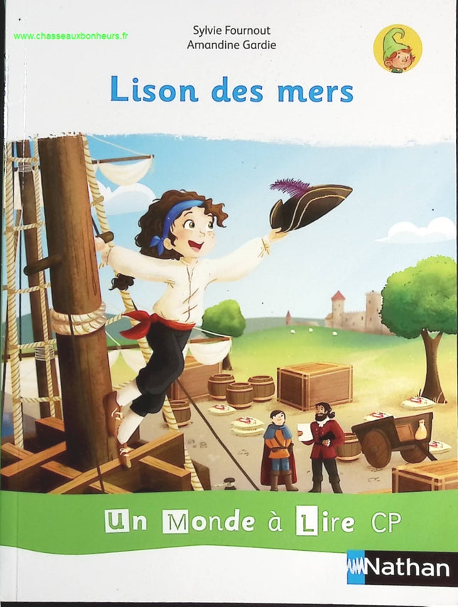 Un monde à lire CP Lison des mers - Sylvie Fournout - livre