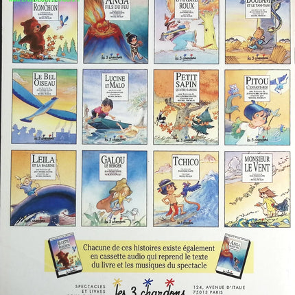 Bluette et Ronchon - Jean Pierre Idatte Michel Trublin - livre