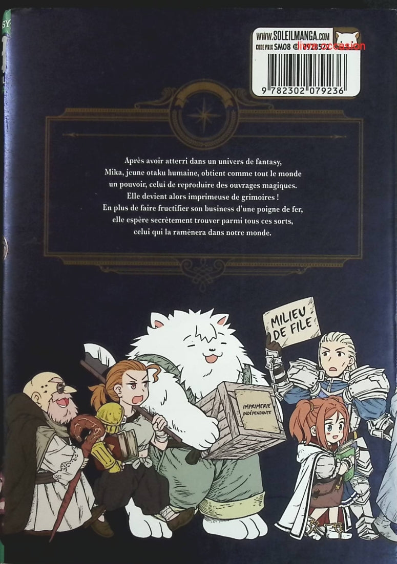 L'imprimerie des Sorcières - Tome 2 - Mochinchi Yasuhiro Miyama - livre Manga