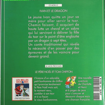 Ivan le dragon - Les belles histoires - livre