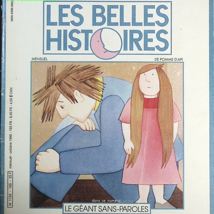Le géant sans paroles - Les belles histoires - livre
