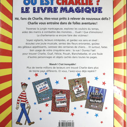 Où est Charlie ? Le livre magique - Martin Handford - livre