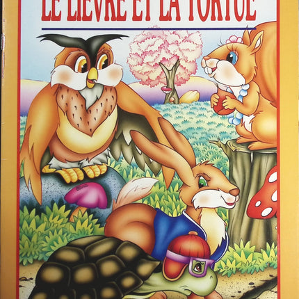 Le lièvre et la tortue - Jean de La Fontaine - livre