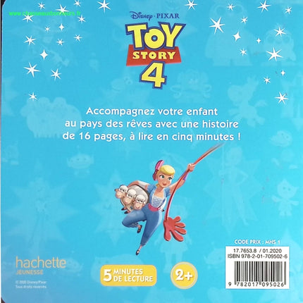 Toy Story 4 - Mon Histoire du Soir - Le super plan de Ducky et Bunny - Disney Pixar - livre
