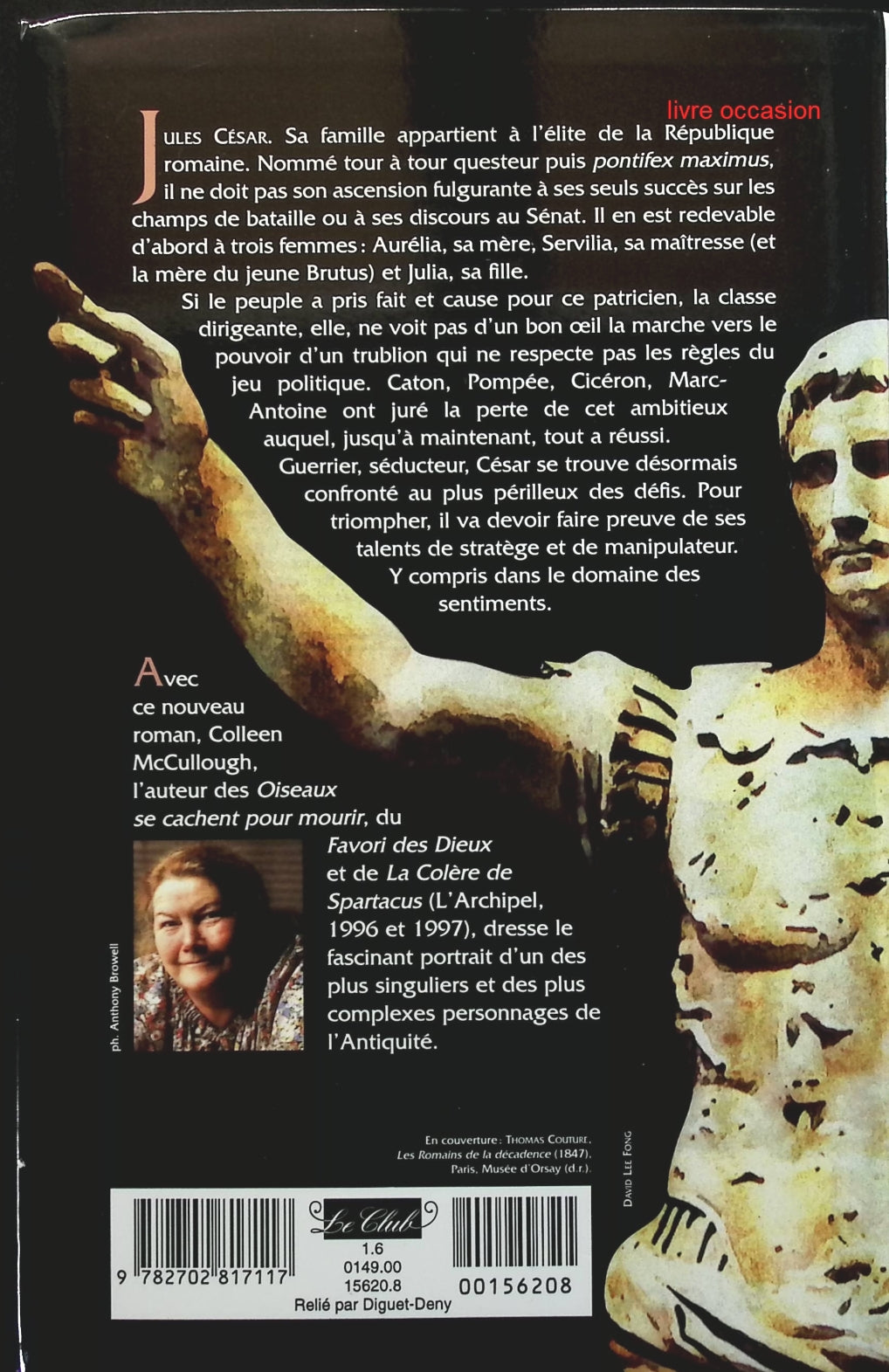 Jules César, la violence et la passion - Colleen McCullough - livre